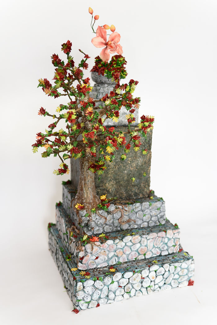 Texture Cake - Inspired By Puerto Rico