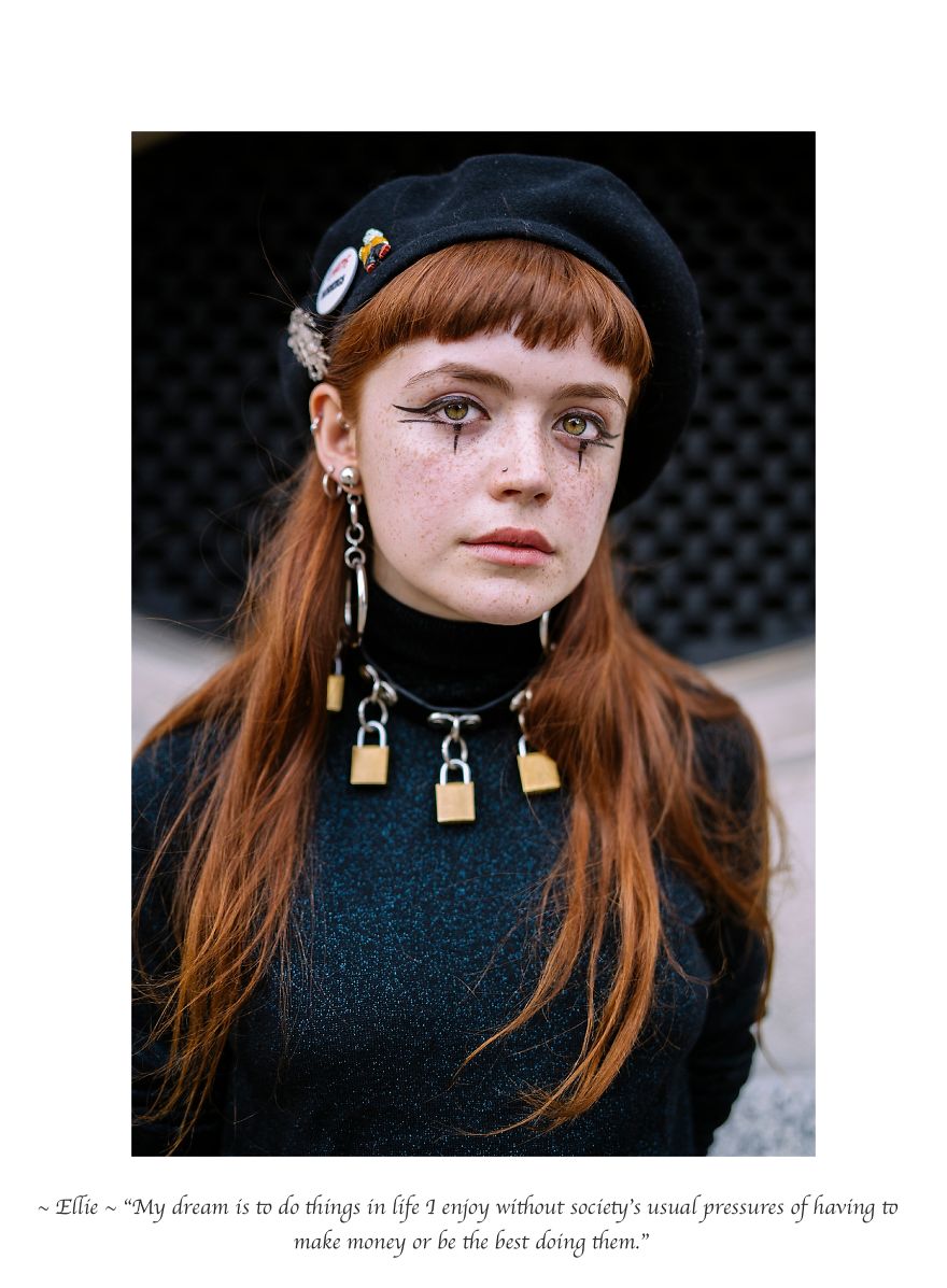 I Spent Over Year And A Half Portraying Strangers On The Streets Of London And Asking Them "what's Your Dream?"