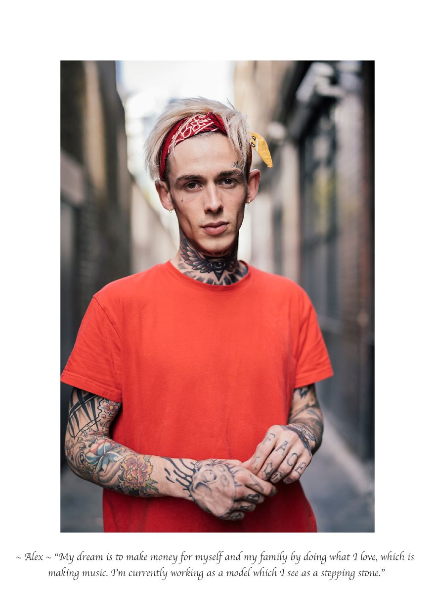 I Spent Over Year And A Half Portraying Strangers On The Streets Of London And Asking Them "what's Your Dream?"