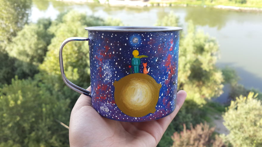 These Magical Hand Painted Mugs Will Decorate Your Camping Trip Wherever You Go