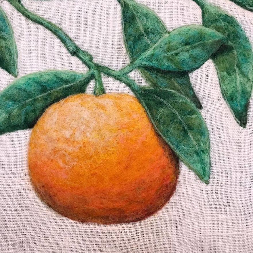 Artist Draws Realistic Portraits Using Embroidery Technique