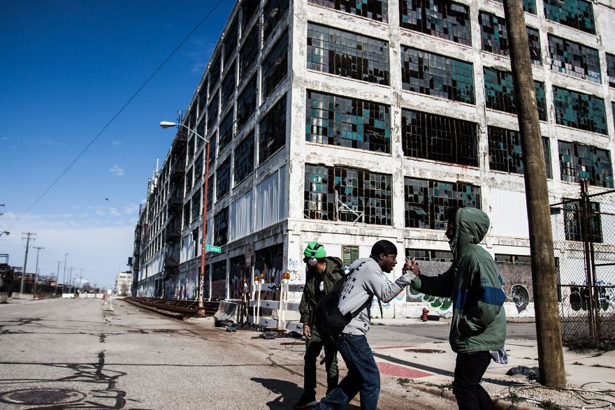 Rap Is Our Religion. Everyday Life Of The Rappers In United States, Detroit