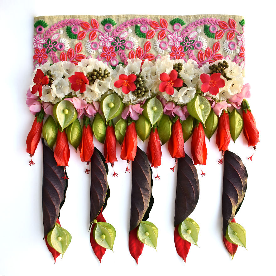 Artist Redefines Floral Art From Her Remote Island