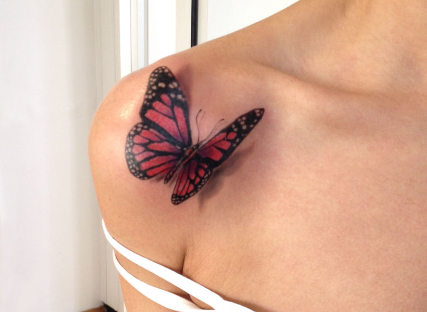 Gorgeous Butterfly Tattoos! A Great Choice For Women!