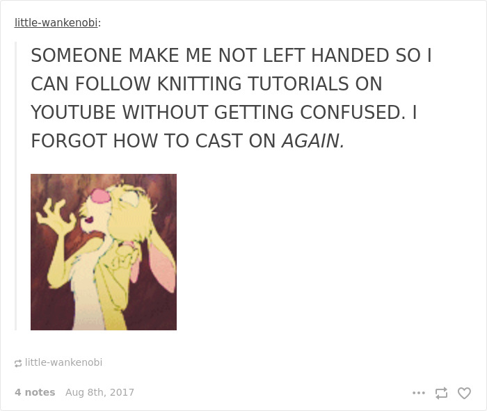 Funny-left-handers-problems