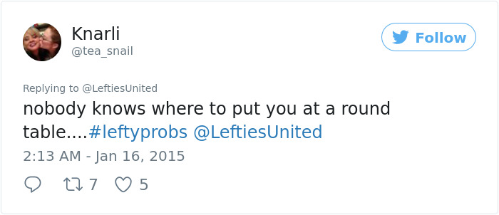 Funny-left-handers-problems