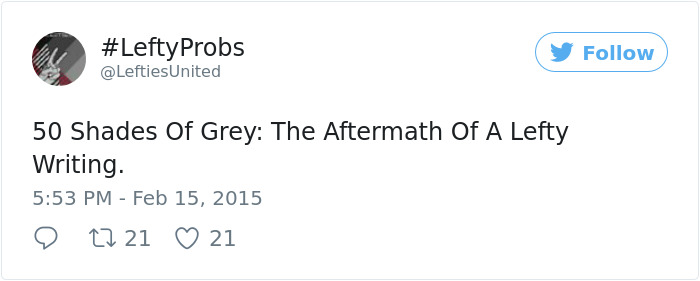 Funny-left-handers-problems