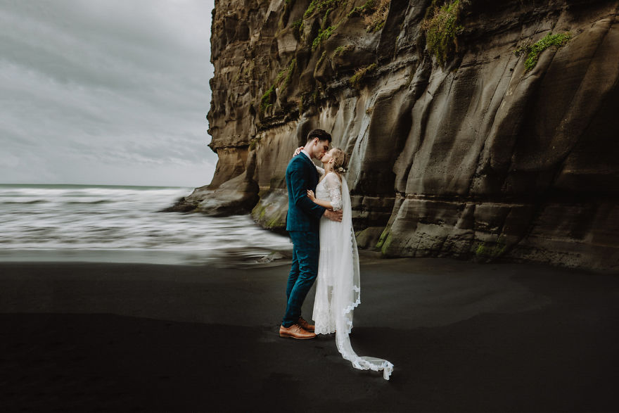 Maori Bay, Auckland, New Zealand