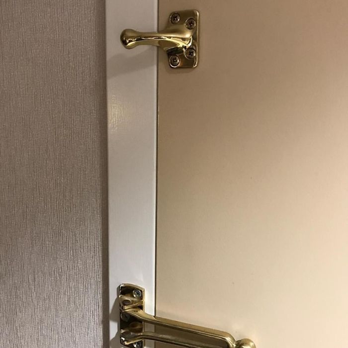 Wonderful Knowing I'm Safe And Secure In My Hotel Room