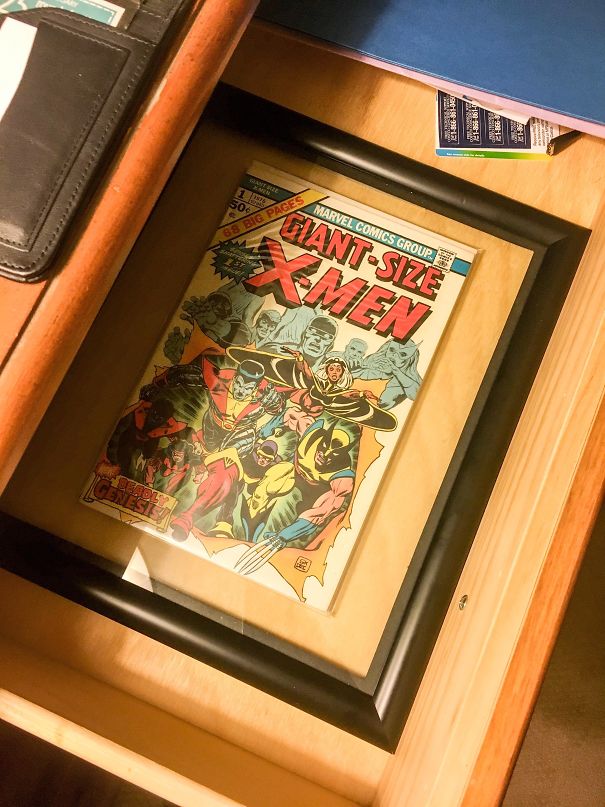 When You Forget You Left This With Your Parents Years Ago When You Moved Out And Find It When You Visit