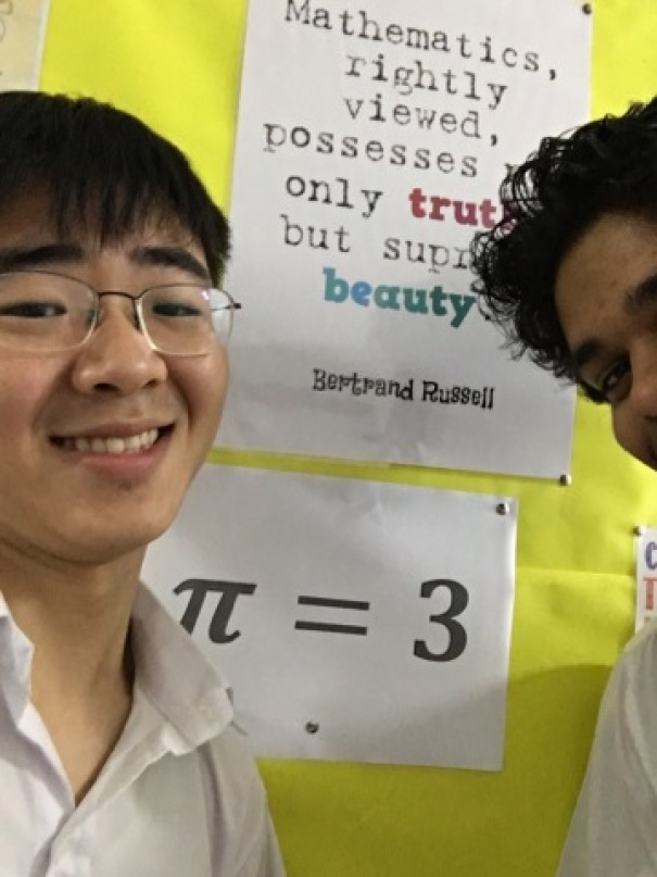 My Friend And I Posted Some Obscenities Around Our School's Math Department