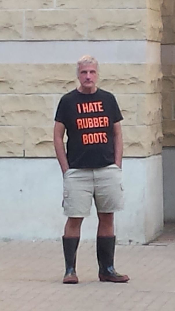 I Hate Rubber Boots