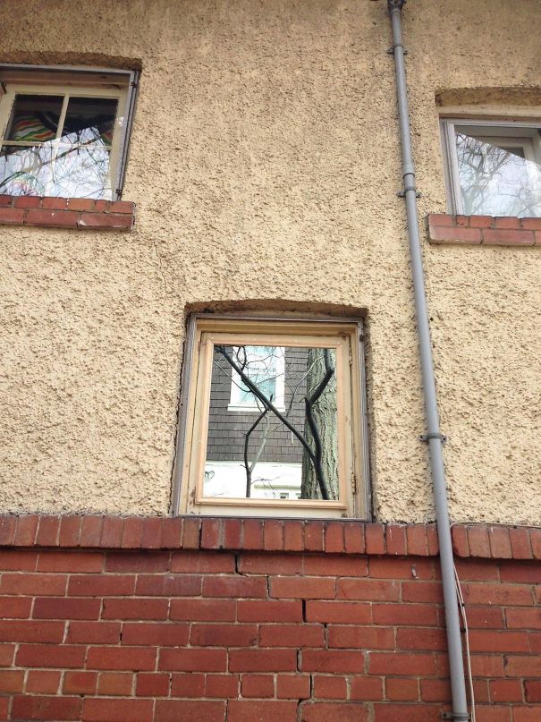 Our Neighbor Likes To Turn On Flood Lights That Beam Through Our Windows At Night. My Dad Hates Him So Much That He's Installing One Way Mirrors Facing His House So They Bounce It Back, And Retain The Darkness Inside Our House