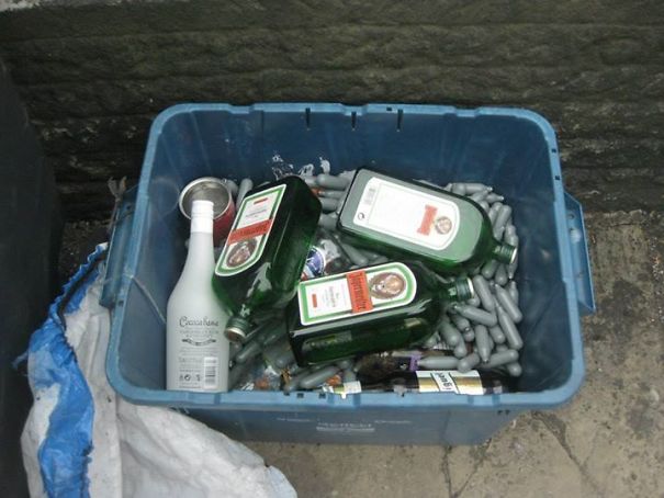 Looks Like Our Neighbours Had A Good One Last Night