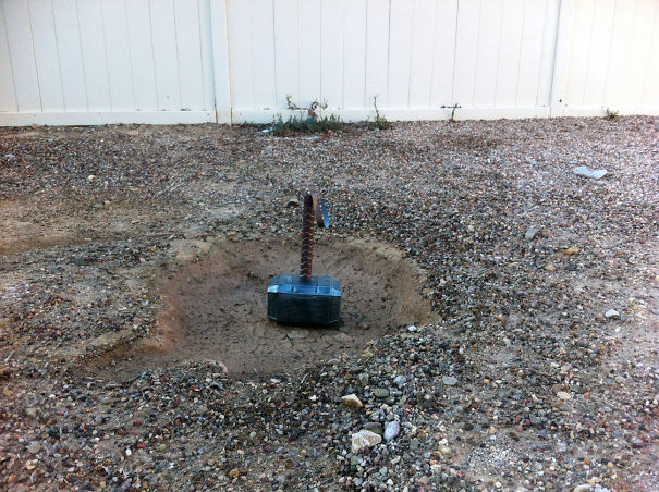 I Always Find Things The Kids Next Door Always Toss In My Backyard. Then This Morning...