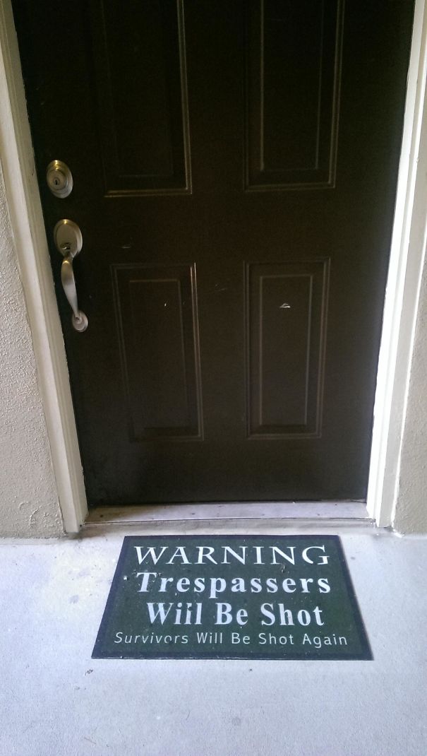 So We Got New Next Door Neighbors Yesterday. They Seem Super Nice, Don't You Think?