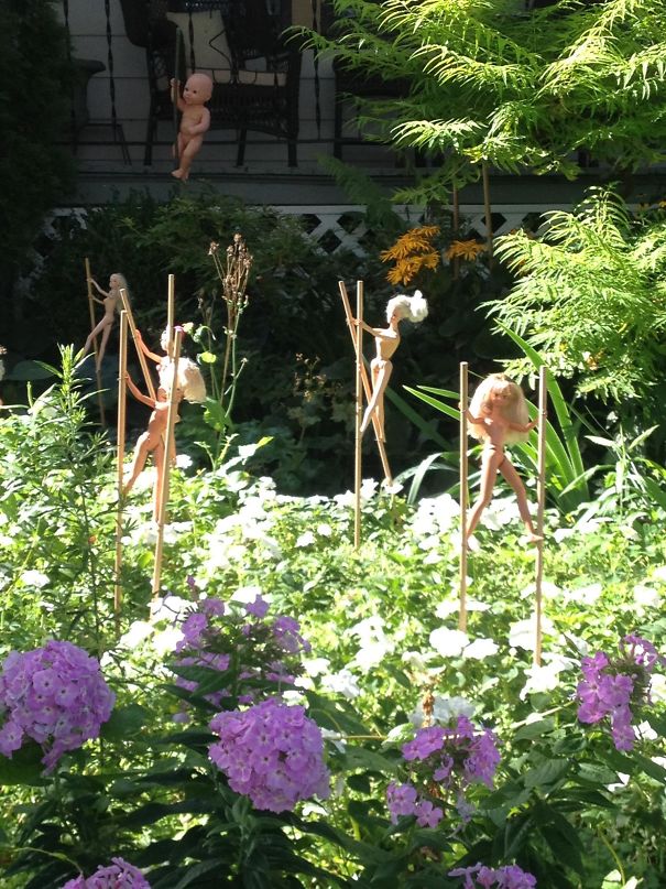 So My Friend Found This In Her New Neighbor's Front Yard