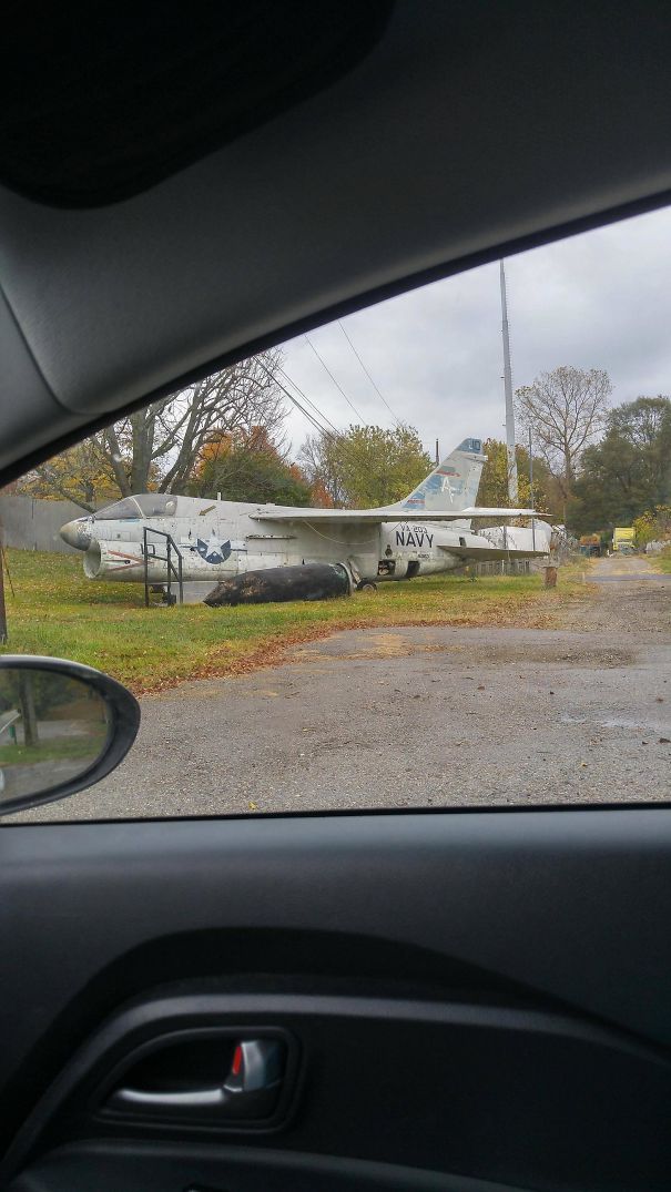 I Also Have A Neighbor With A Jet In His Yard