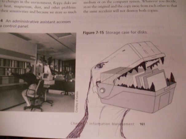 My Sister Got Bored While Reading Her Textbook