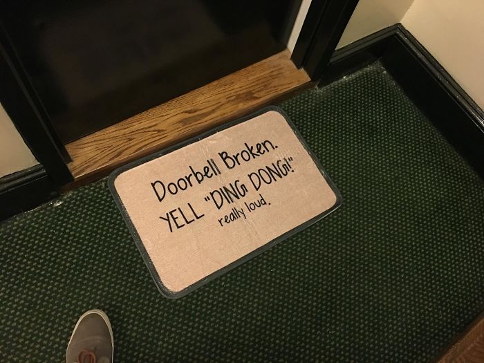 Finally Received My Door Mat