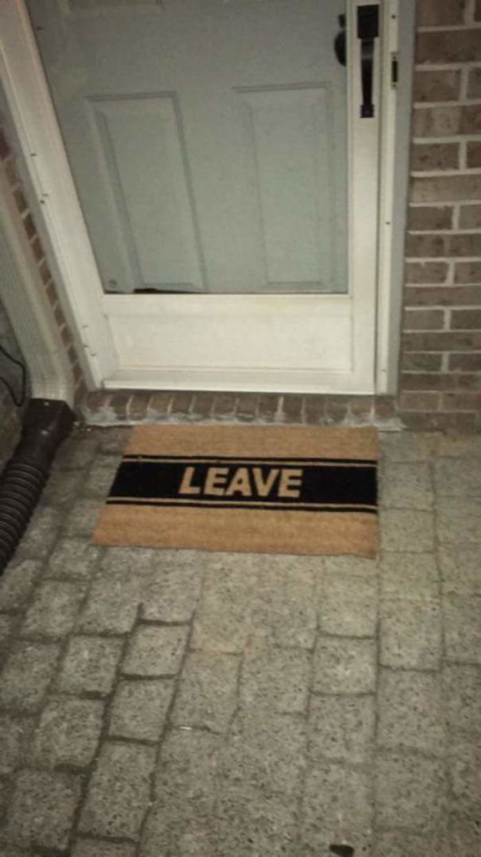Just Got A New Door Mat