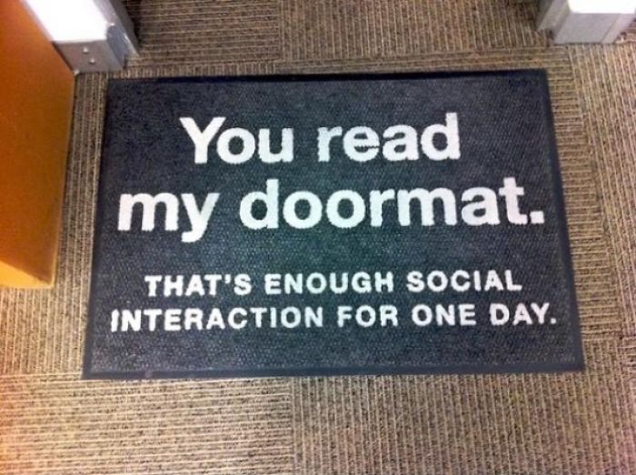 Creative Door Mat
