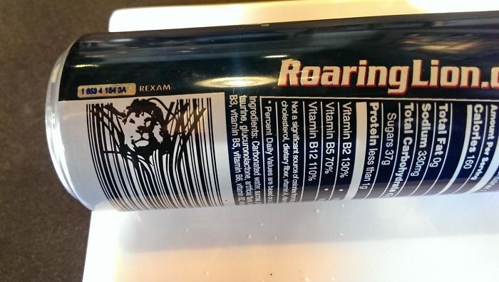 This Soda Has A Lion In The Barcode