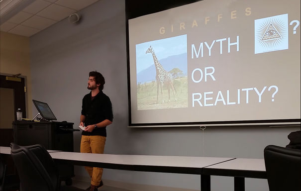 Funny presentation about giraffes myth or reality