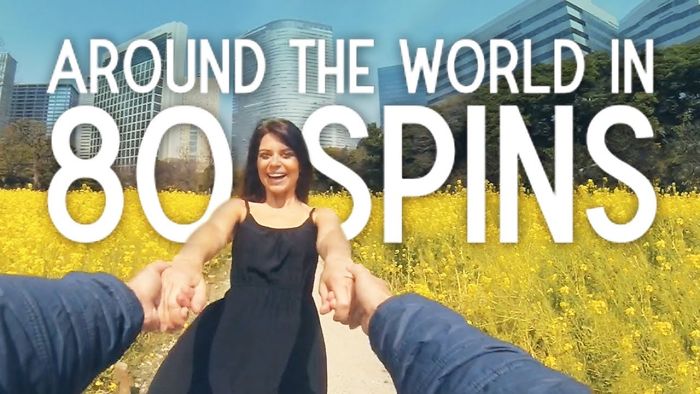 We Spun Around The World