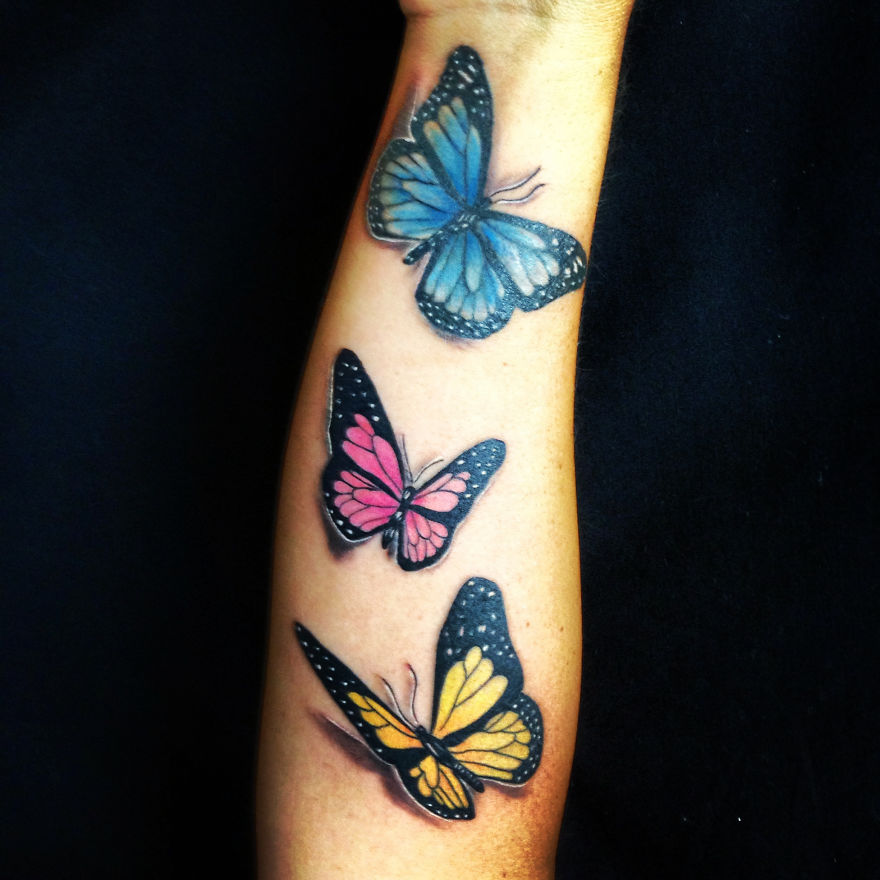 Gorgeous Butterfly Tattoos! A Great Choice For Women!