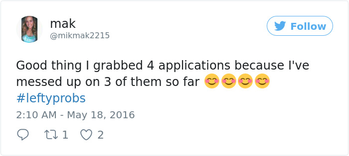 Funny-left-handers-problems