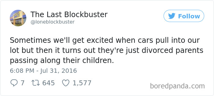 The Last Blockbuster Tweets