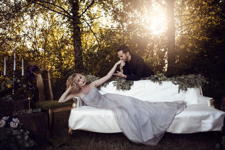 Dreamy Romeo And Juliet Inspired Photo Shoot