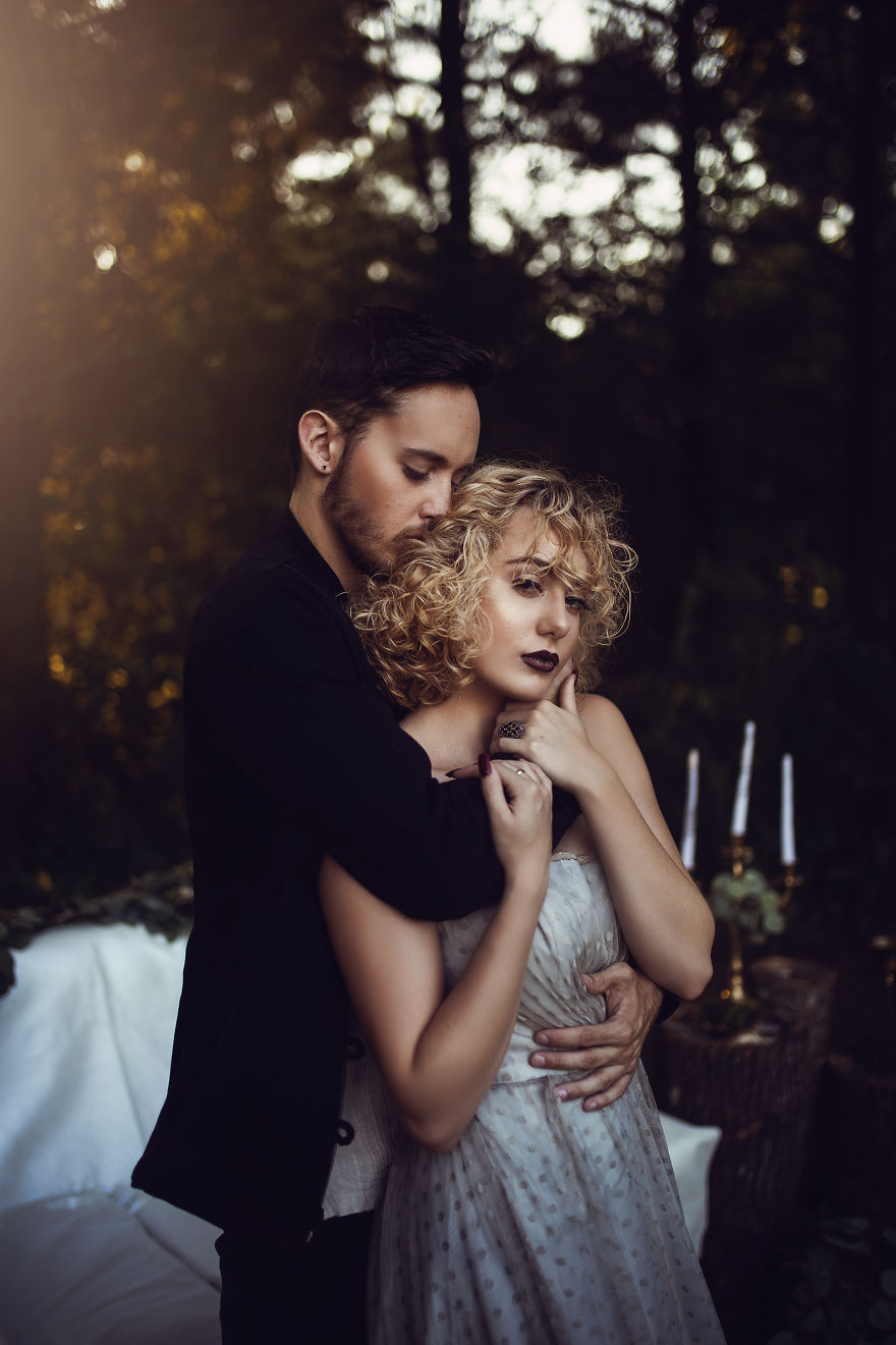 Dreamy Romeo And Juliet Inspired Photo Shoot