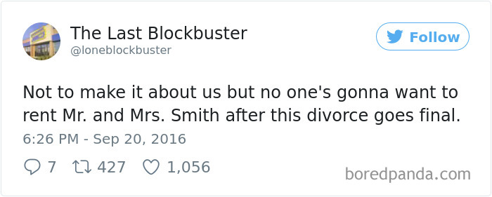 The Last Blockbuster Tweets