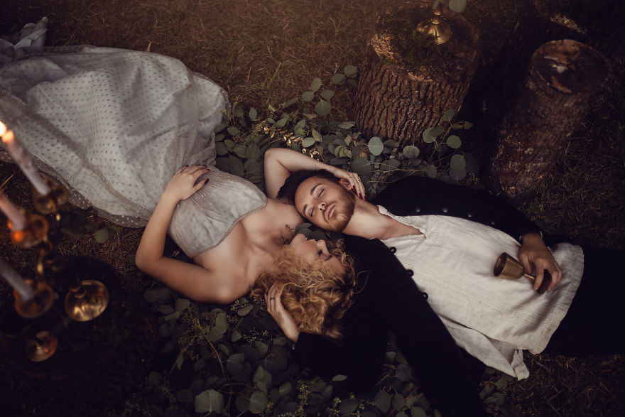 Dreamy Romeo And Juliet Inspired Photo Shoot