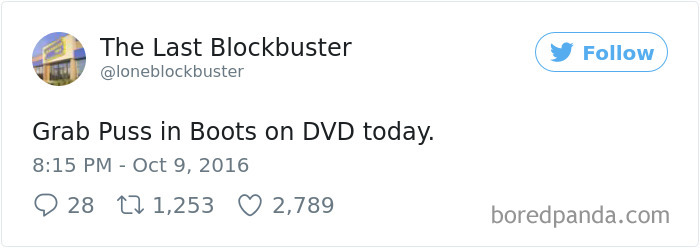 The Last Blockbuster Tweets