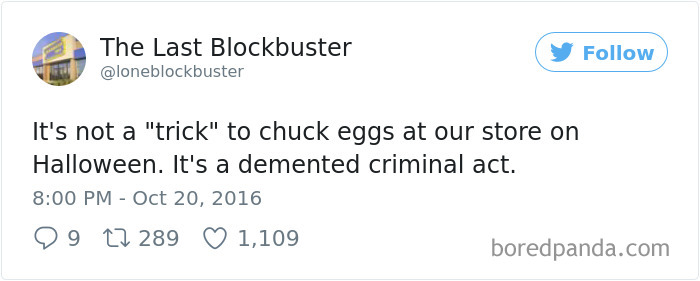The Last Blockbuster Tweets