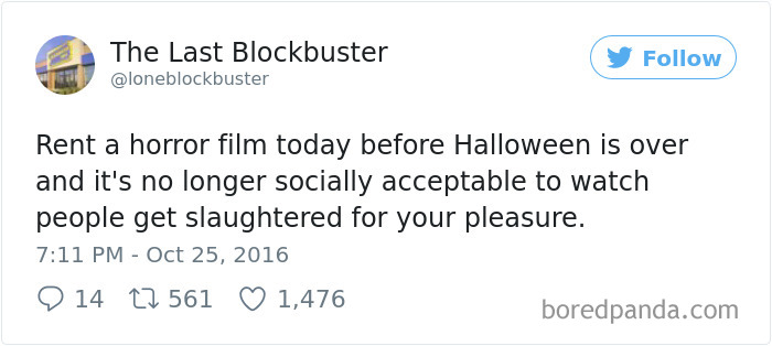The Last Blockbuster Tweets