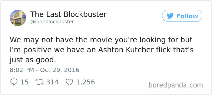 The Last Blockbuster Tweets