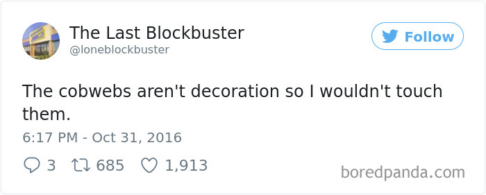 The Last Blockbuster Tweets
