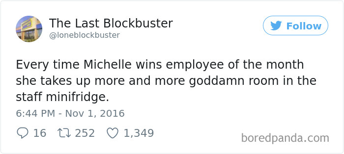 The Last Blockbuster Tweets