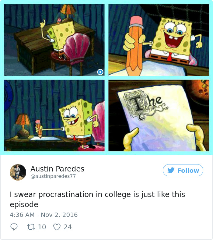 Funny-procrastination-tweets
