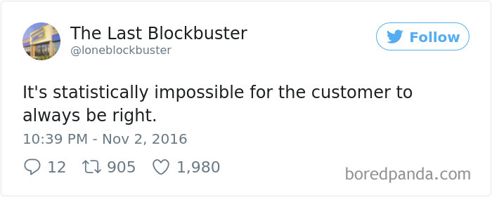 The Last Blockbuster Tweets