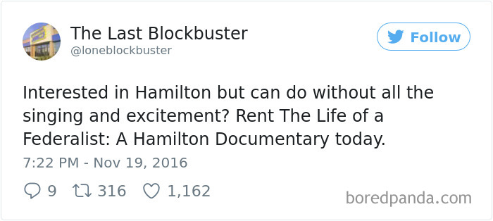 The Last Blockbuster Tweets