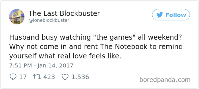 The Last Blockbuster Tweets