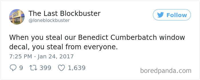 The Last Blockbuster Tweets