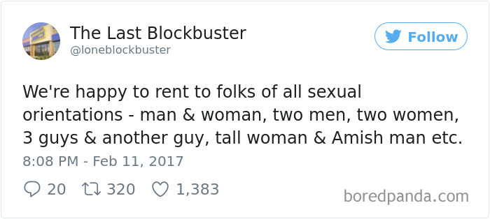 The Last Blockbuster Tweets