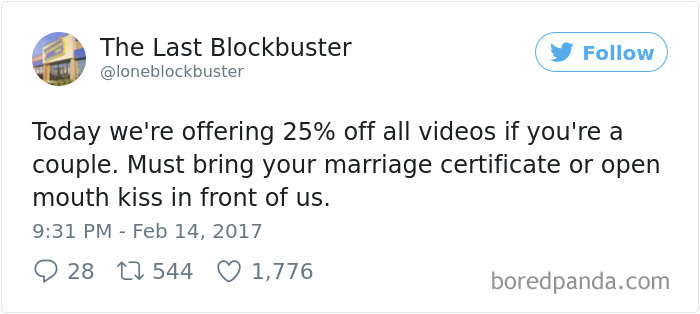 The Last Blockbuster Tweets