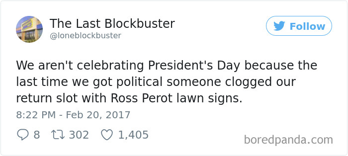 The Last Blockbuster Tweets